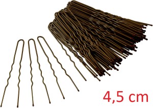 Brązowe Szpilki do Koka Kokówki 4,5 cm