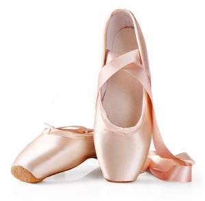 38 Pointe Shoes Buty do Baletu Baletki Pointy Wąskie Z Wkładkami